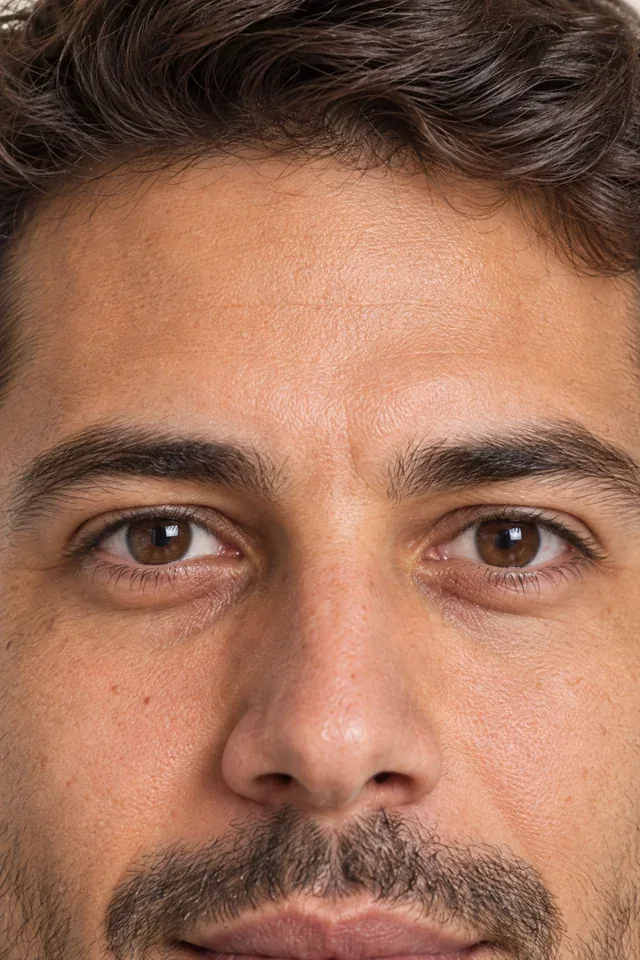 Caio · Detalle facial